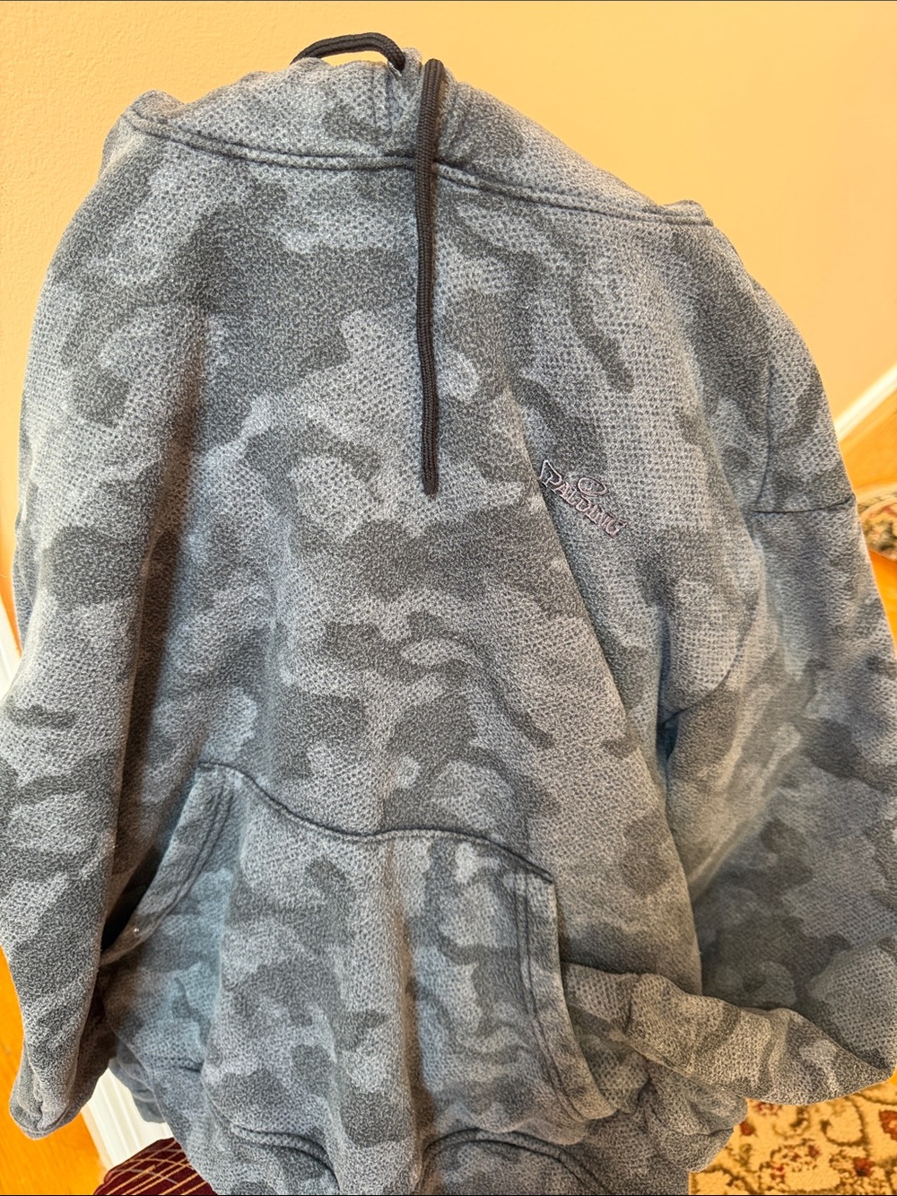 Spalding Gray Camouflage Fleece Jacket